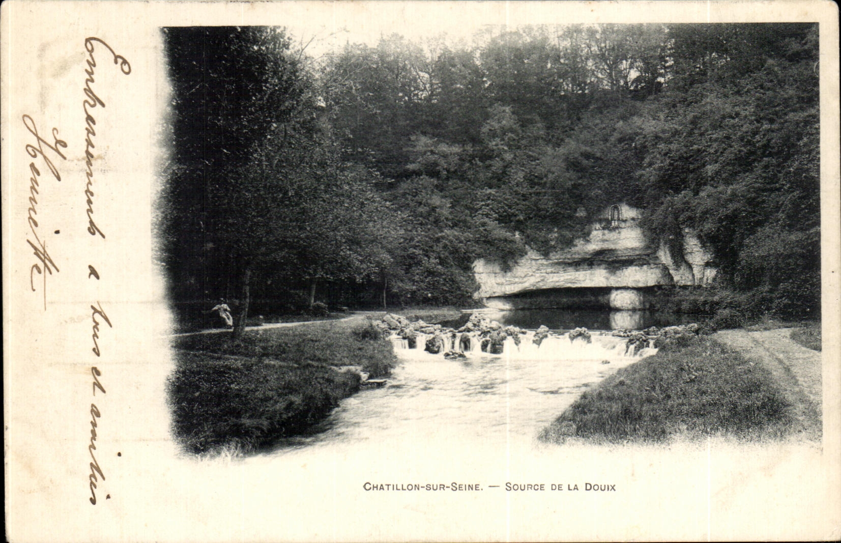 CPA Chatillon Sur Seine Source De la Douix