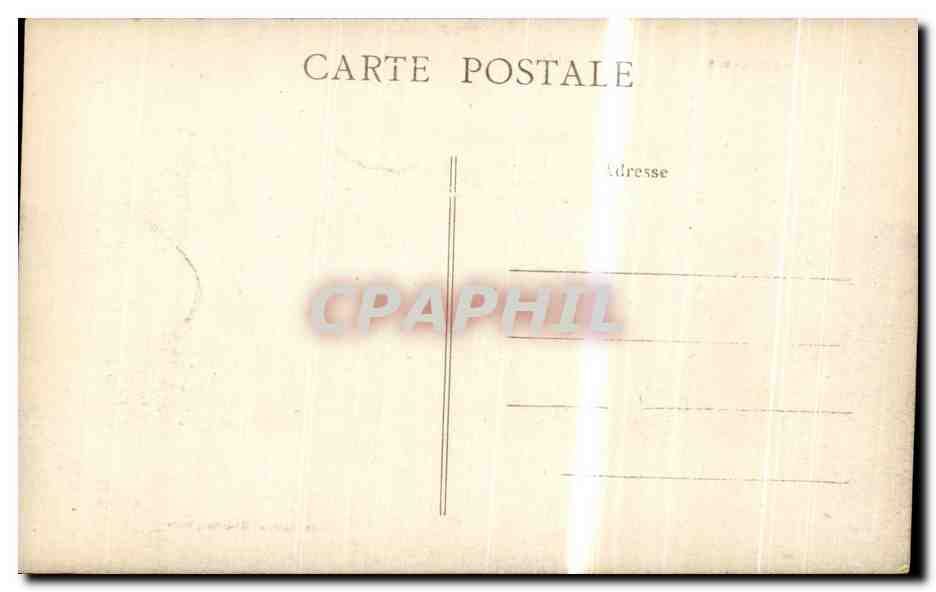 CPA Les Rochers Les Grouets Blois — Verso