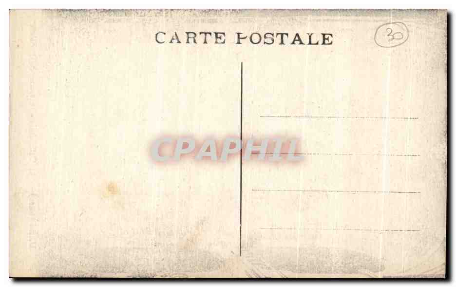 CPA Uzes La Cathedrale Interieur du 13eme  — Rückseite