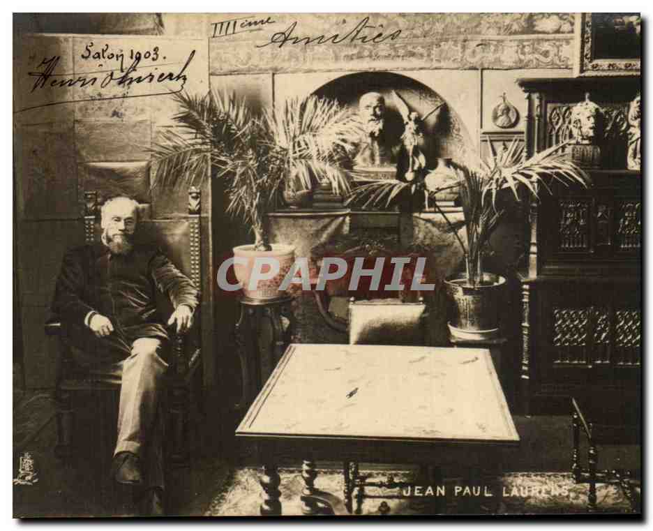 CPA Jean Paul Laurens Salon 1903 Peintre