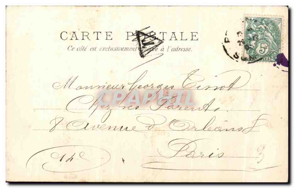M. Carolus Duran — Nos Peintres Célèbres Chez Eux — éditeur: A. Tézier & Fils, Paris — Verso