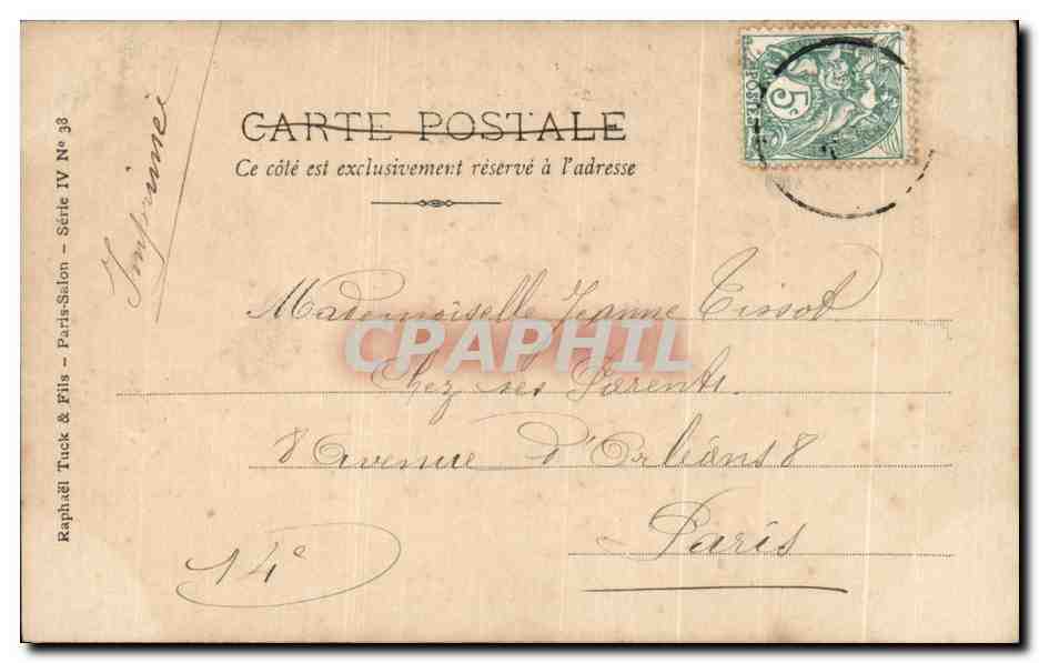 CPA Fantaisie Salon 1903 Chelminksi La retraite de Russie 1912 Napoleon Militaria  — Rückseite