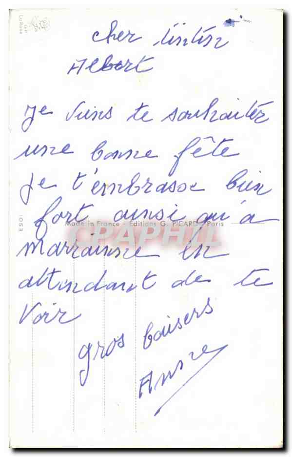 CPA Fantaisie Fleurs Enfant Fille Papillons  — Rückseite