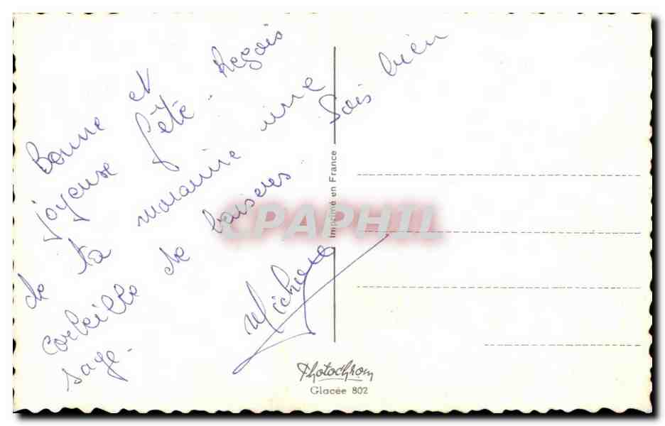 CPA Fantaisie Enfant Fille Biches  — Rückseite