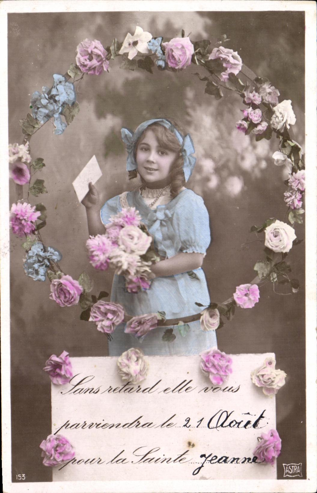 CPA Fantaisie Enfant Sainte Jeanne 