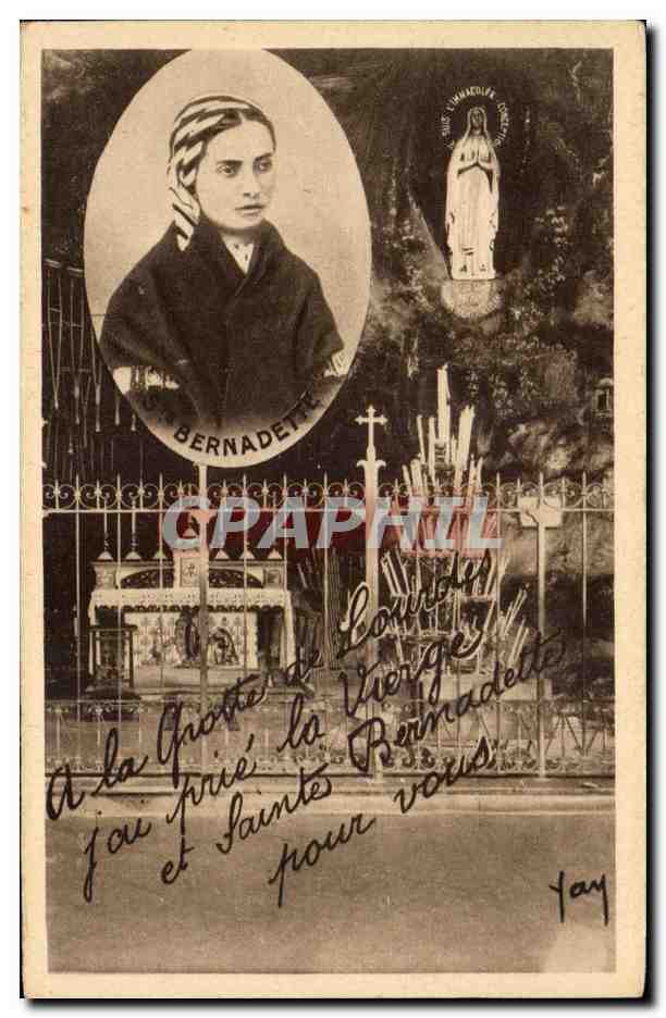 CPA Lourdes La Grotte Bernadette