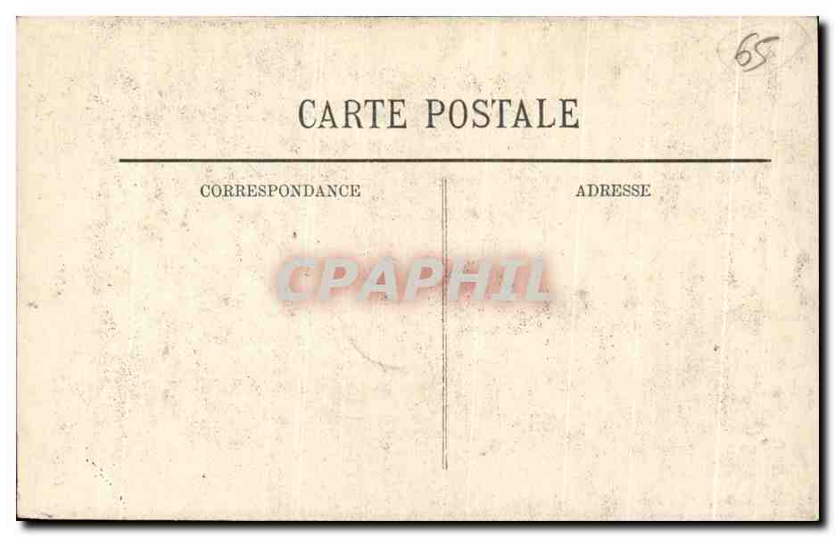 CPA Lourdes Les Grottes Du Loup Bain des Nymphes — Verso