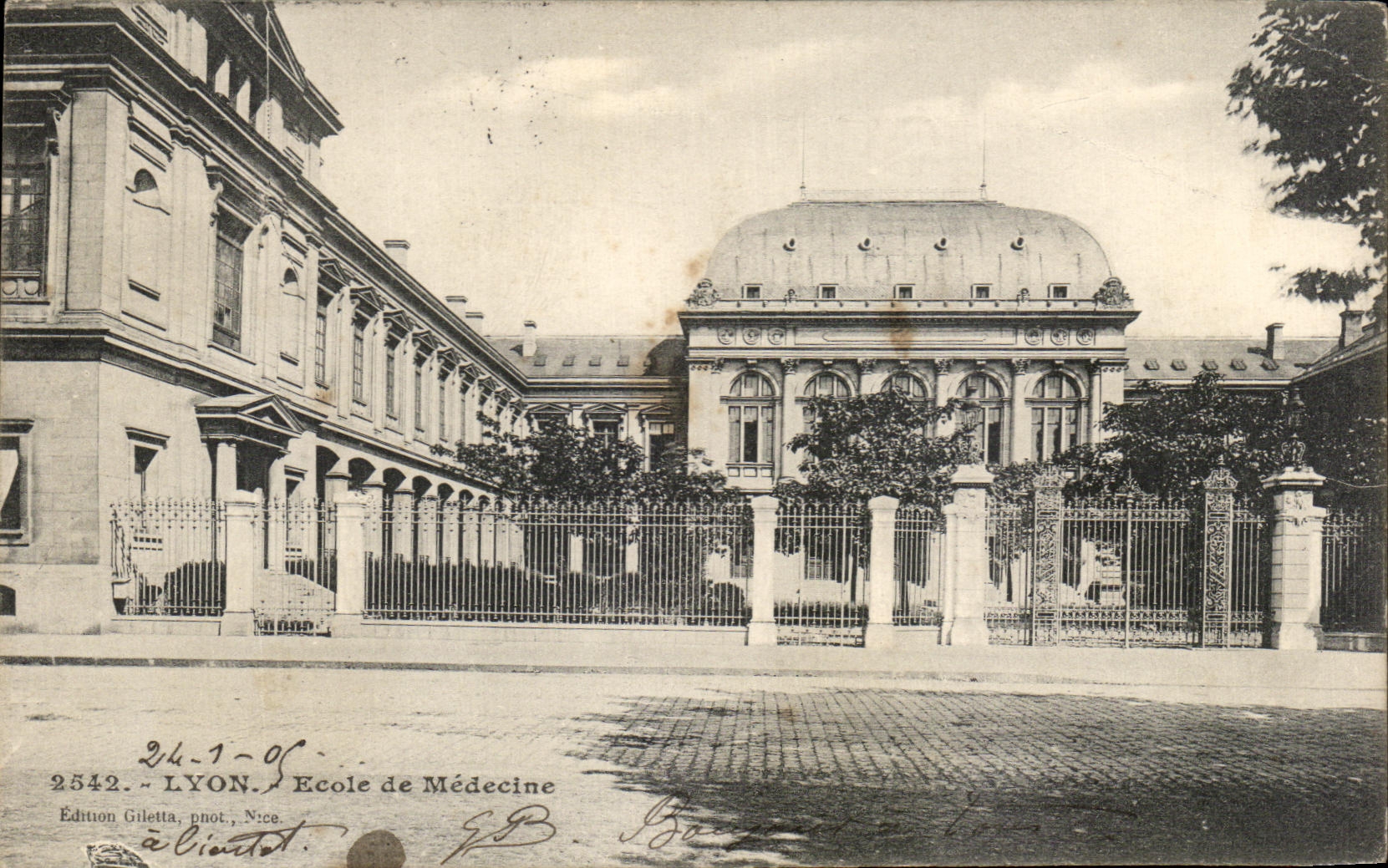 School of Medicine — Lyon — Edition Giletta, Nîce, n° 2542