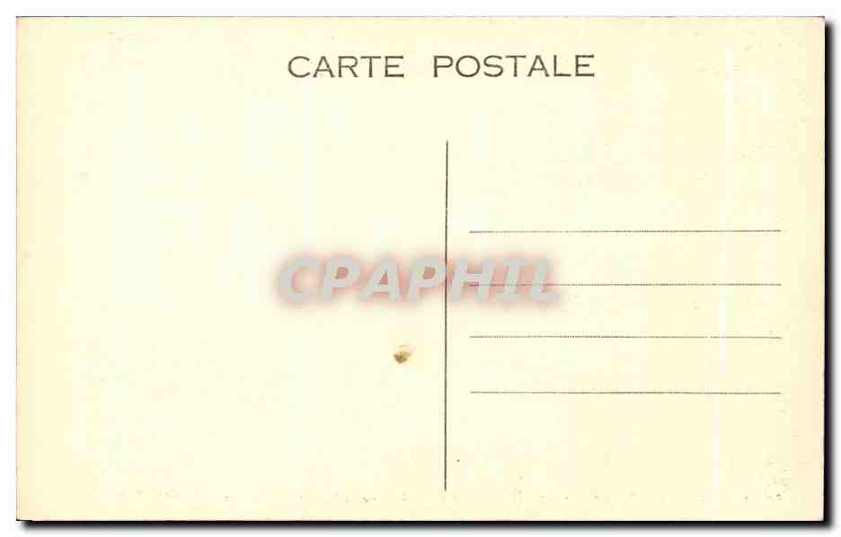 CPA Lyon Musee De Tintoret Ex Voto Sainte Catherine — Verso