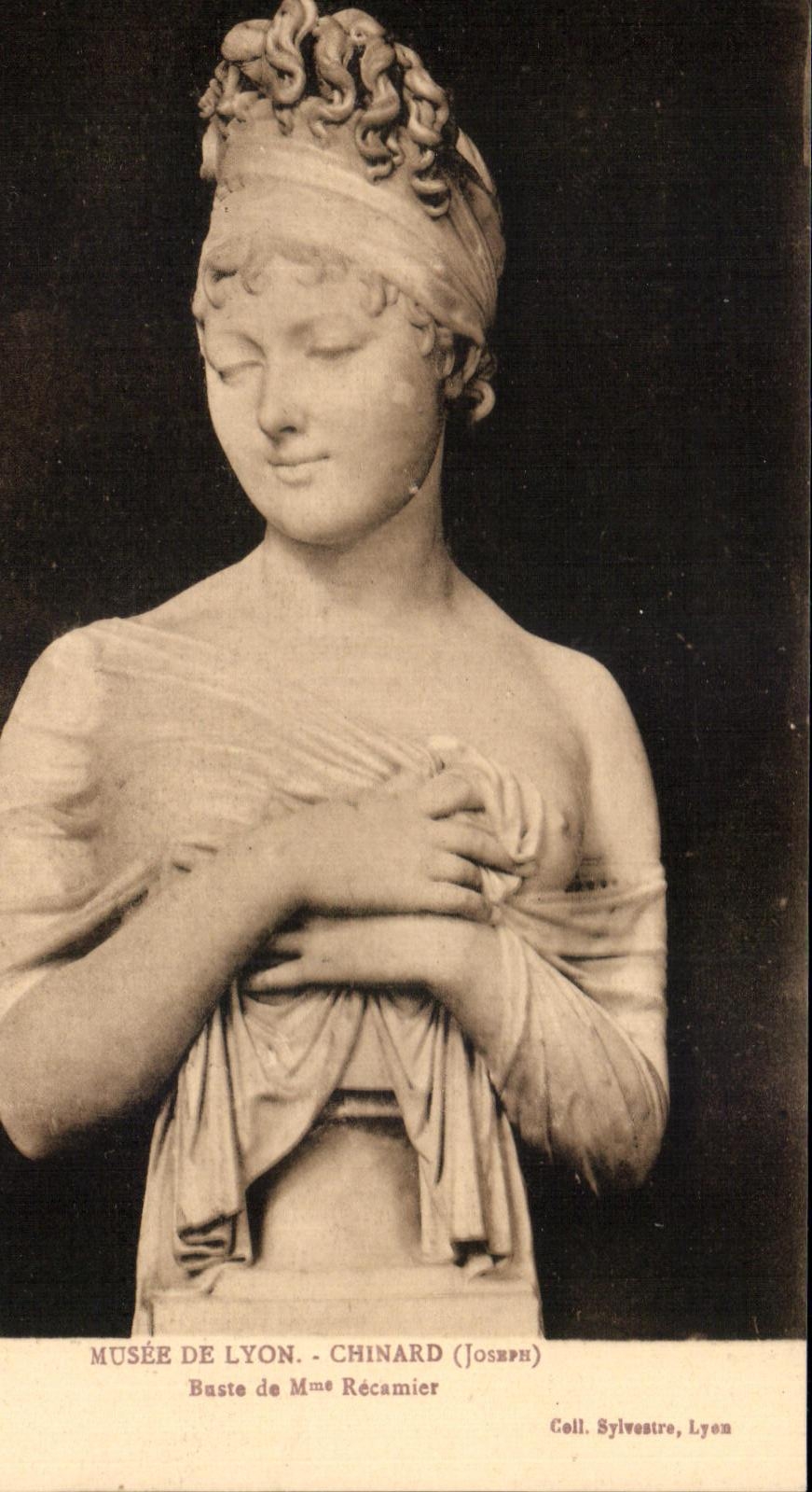 Buste de Mme Récamier — Musée de Lyon — Collection Sylvestre, Lyon