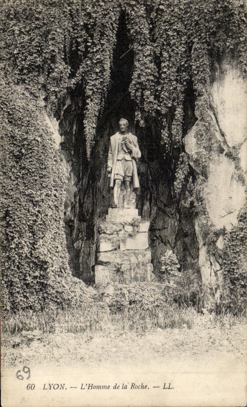 CPA Lyon L'Homme De La Roche