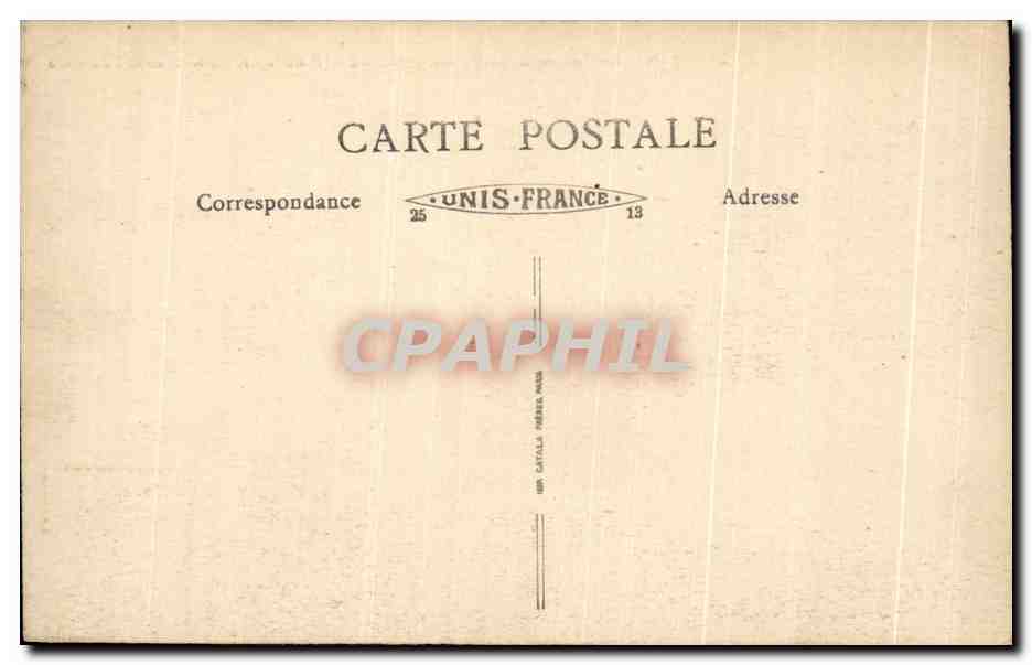 LYON - Le Pont de la Guillotière, datant du XIIe siècle - L'Hôtel-Dieu et Fourvière — Verso