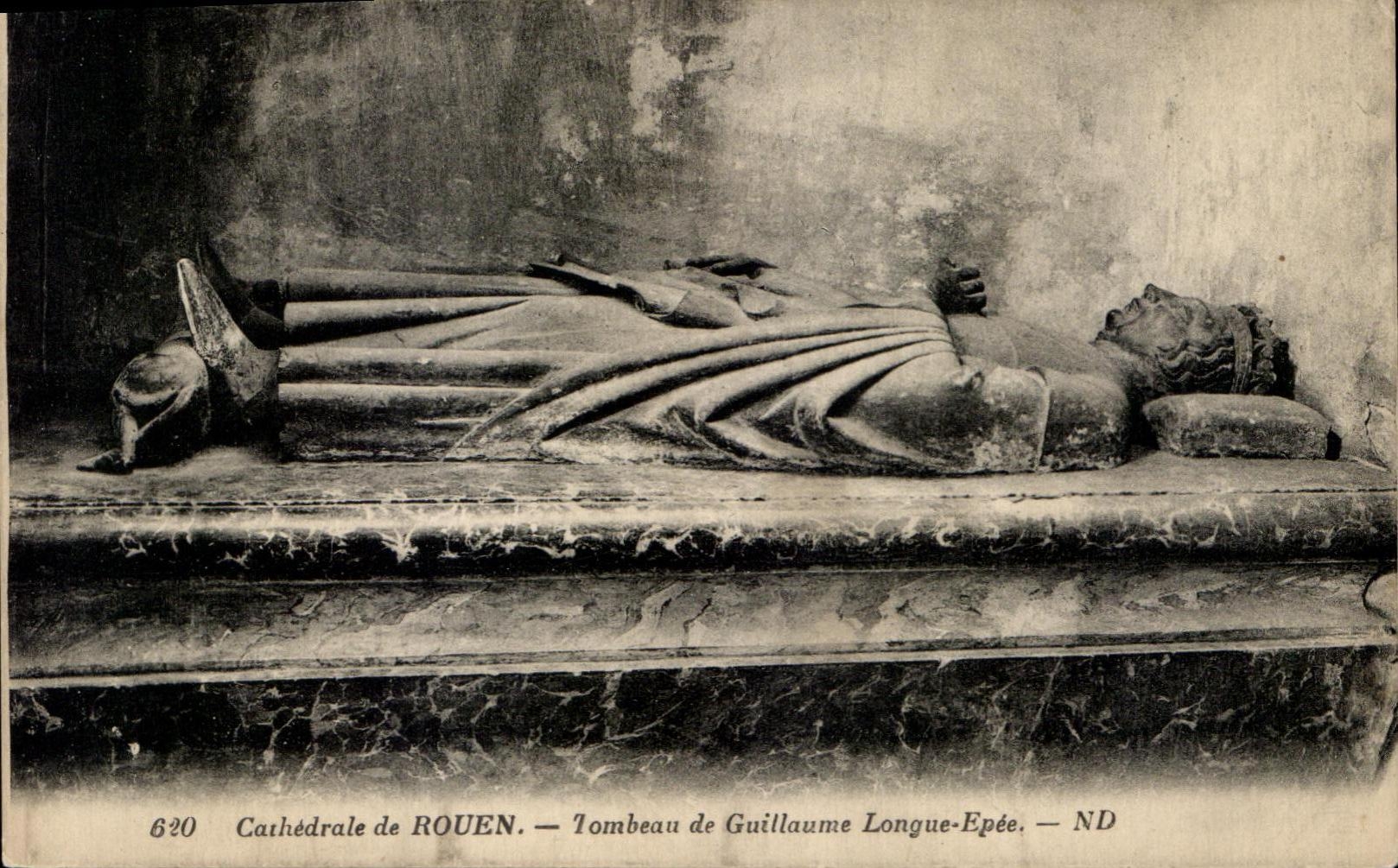CPA Cathedrale de Rouen Tombeau de Guillaume Longue Epee
