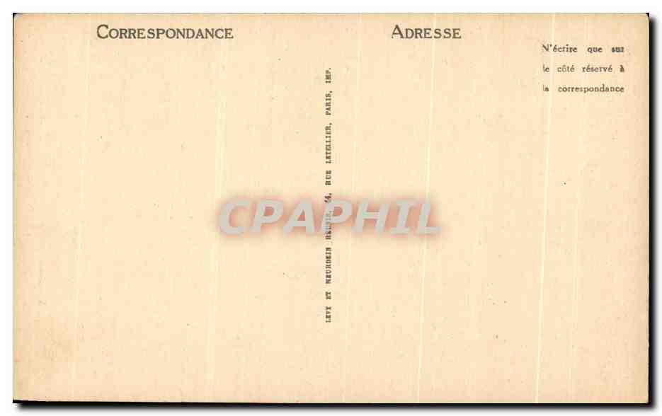 CPA Rouen Portail des Libraires Detail d'un Pinacle — Verso