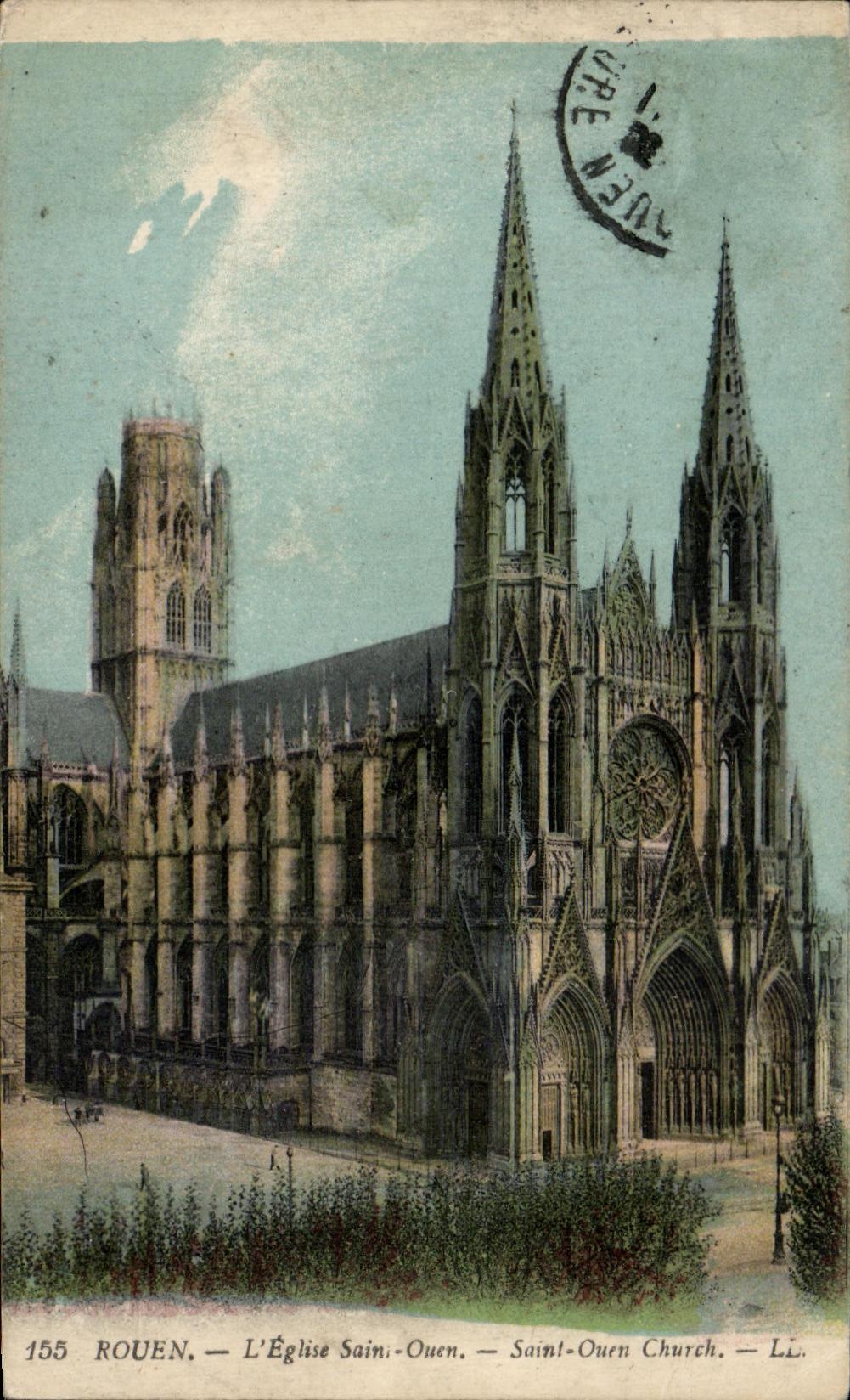 CPA Rouen L'Eglise Saint Ouen Saint Ouen Church