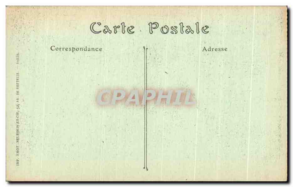 CPA Rouen Vieille maison Rue Saint Romain  — Rückseite