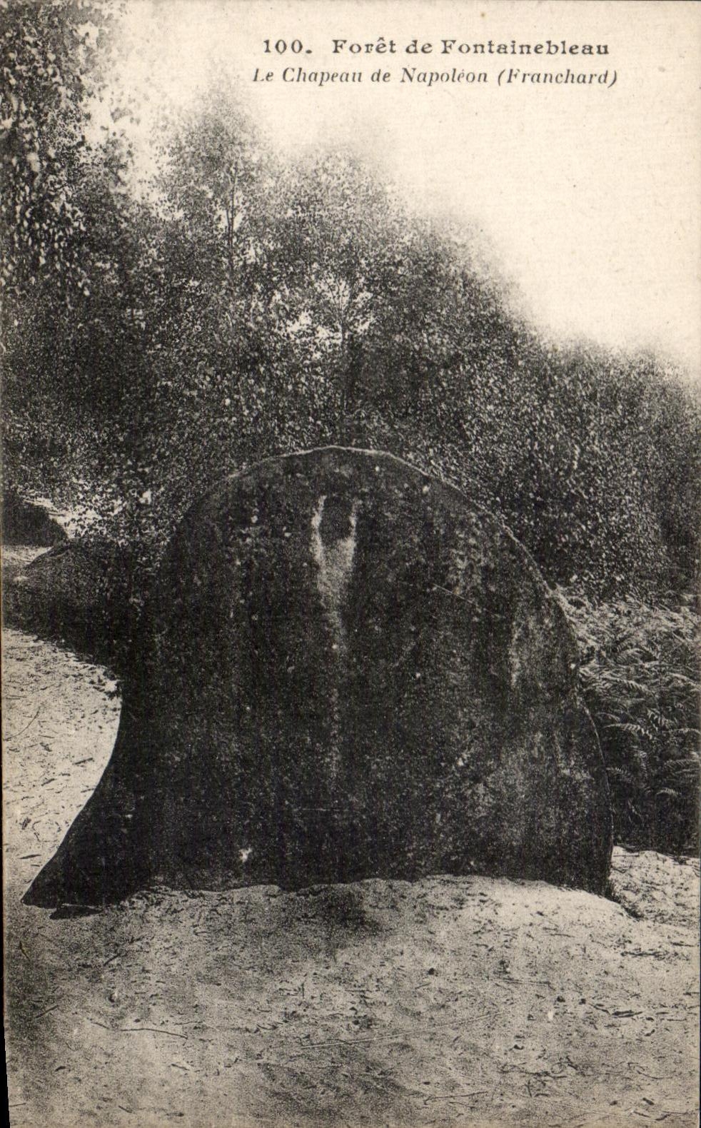 Bosque de Fontainebleau — El Sombrero de Napoleón (Franchard) — n°100