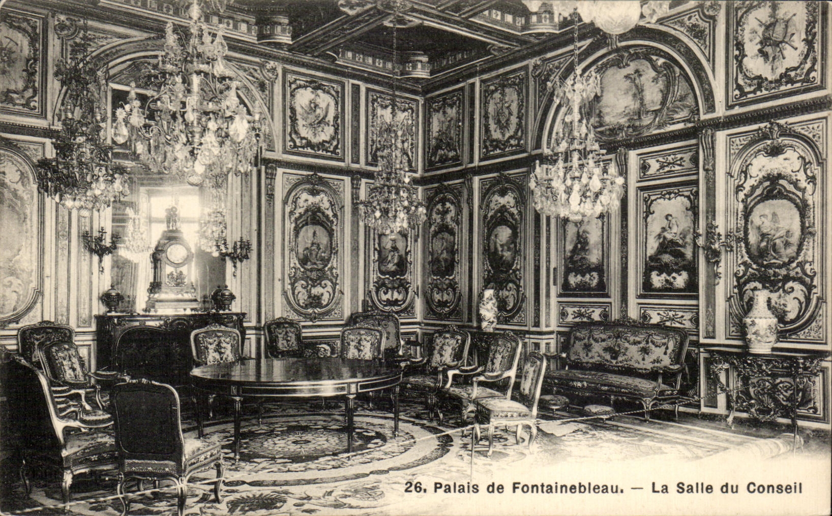 Paleis van Fontainebleau — De Zaal van het Bestuur — n°26