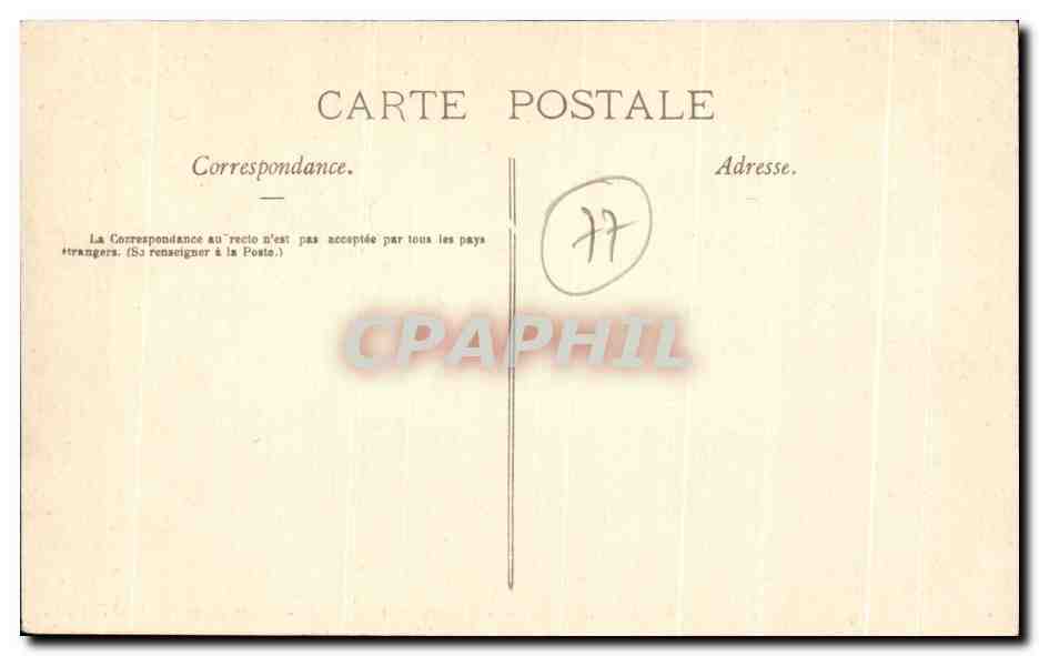 Foresta di Fontainebleau — Gole di Franchard — Punto di vista Marie-Thérèse — n° 403 — Verso