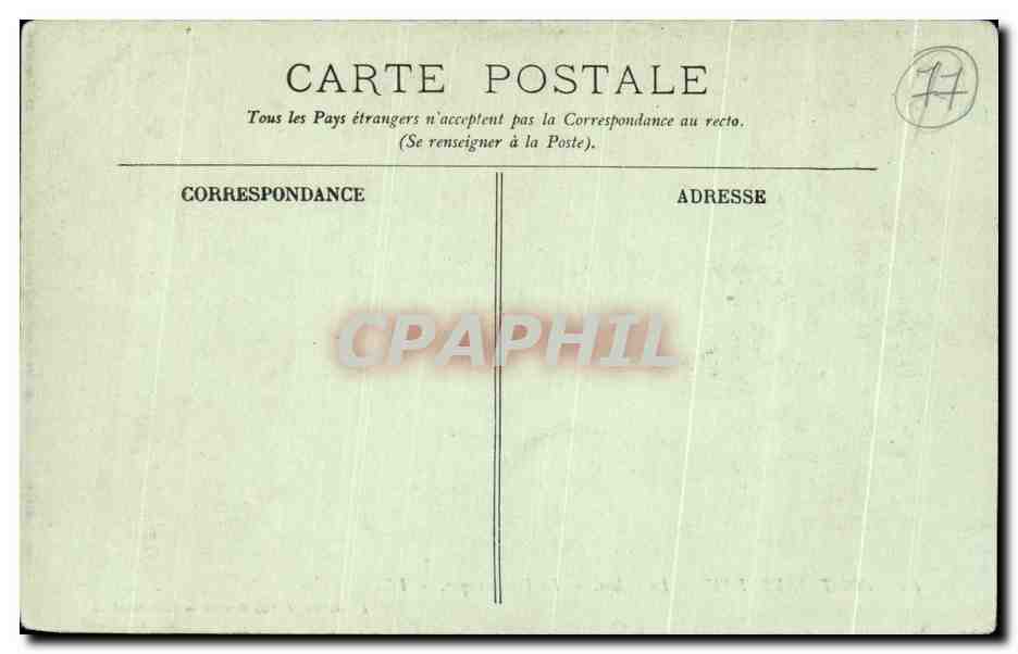 Fontainebleau — El Palacio — La Biblioteca — L. Laurent, 1 Rue Grande — Reverso