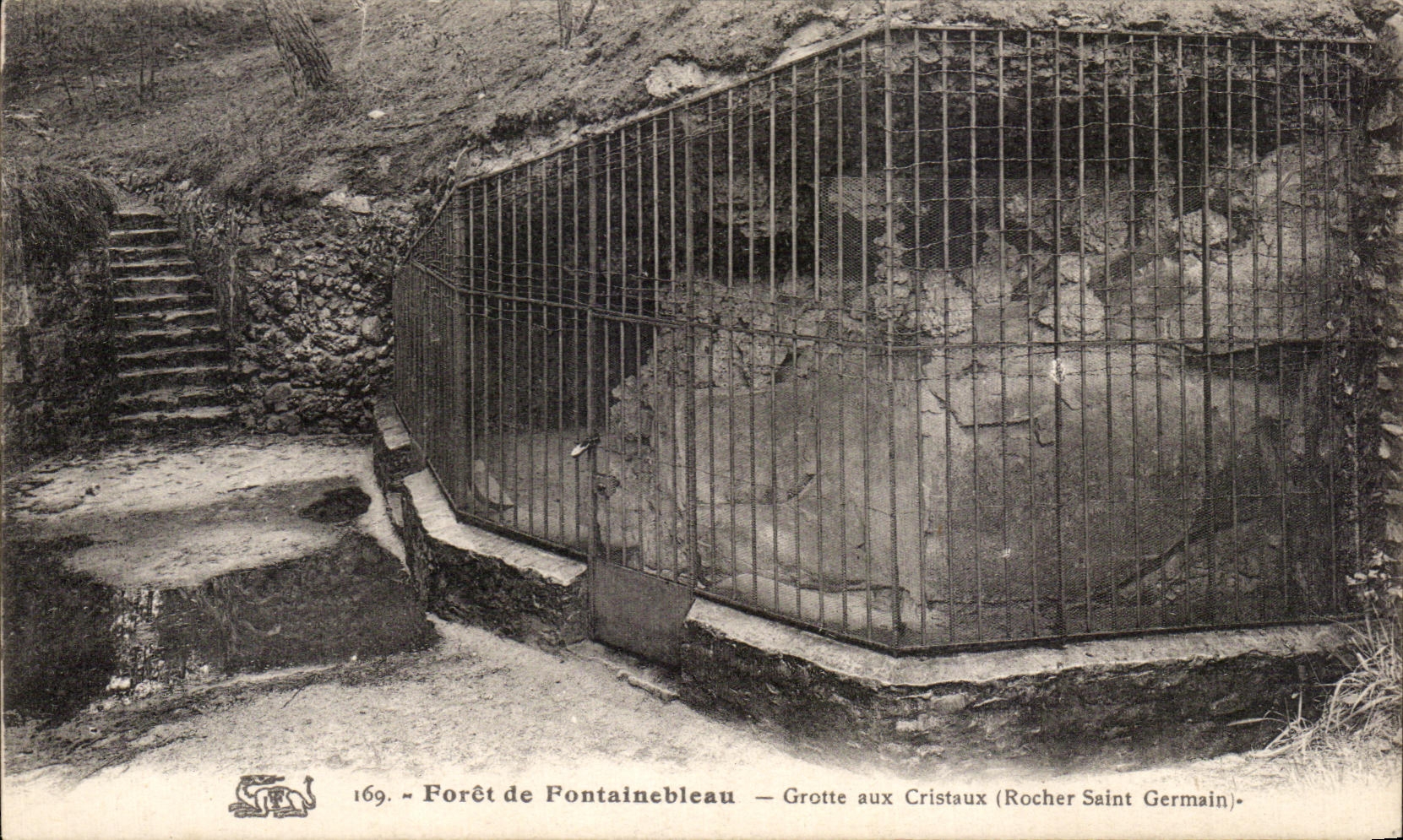 Bosque de Fontainebleau — Cueva de los Cristales (Roca de San Germain) — n.º 169