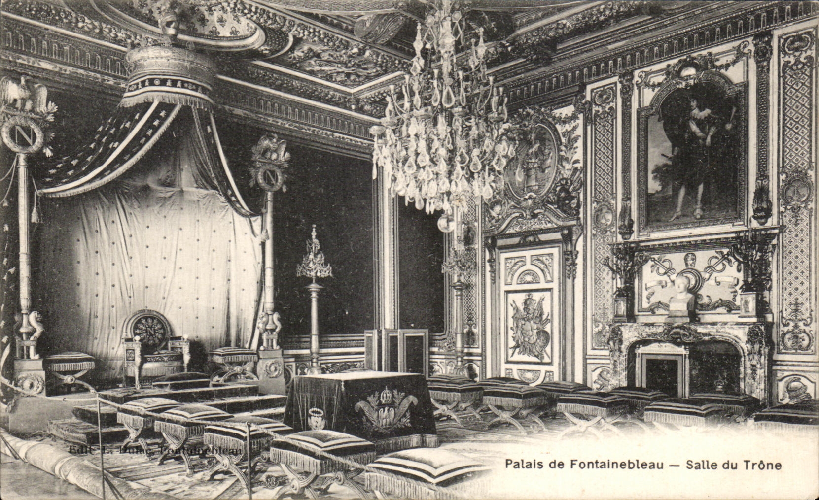 Palais de Fontainebleau — Salle du Trône — I.P.M. Paris