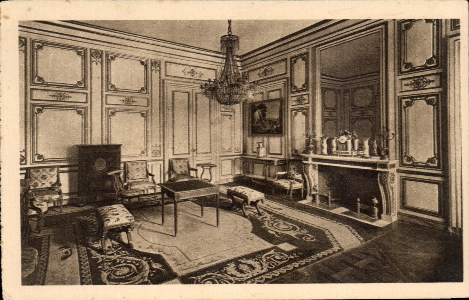Zaal van de Dame van Eer — Paleis van Fontainebleau — Franse musea