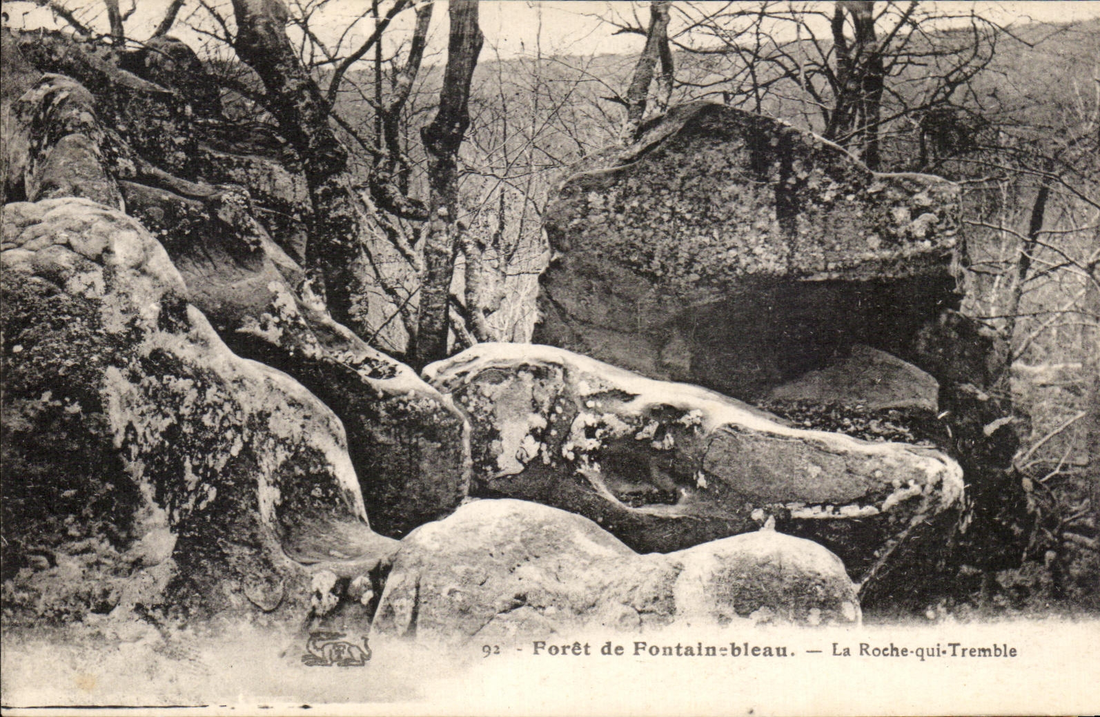 Forêt de Fontainebleau — La Roche-qui-Tremble — n°92