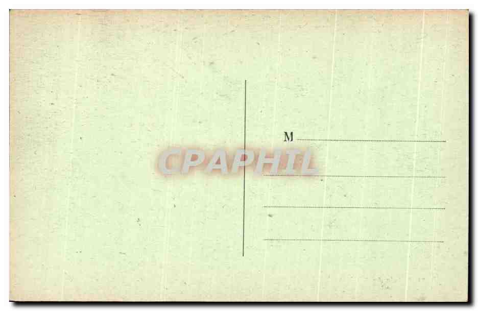 Palais de FONTAINEBLEAU — Cabinet de travail de Napoléon Ier — éditeur non identifié, n° 24 — Verso