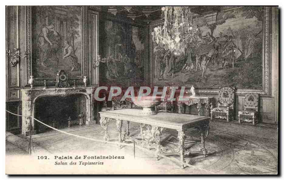 Palacio de Fontainebleau — Salón de Tapices — n°102