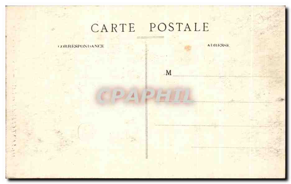 CPA Saint Germain en laye La Chaire de l'Eglise — Rückseite