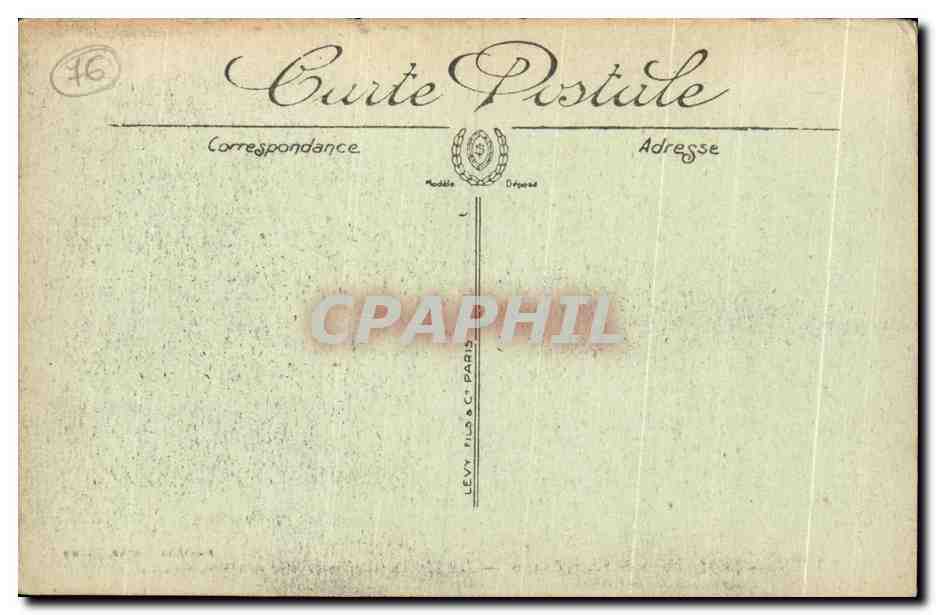 CPA Rouen Le monument de Saint Romain  — Verso