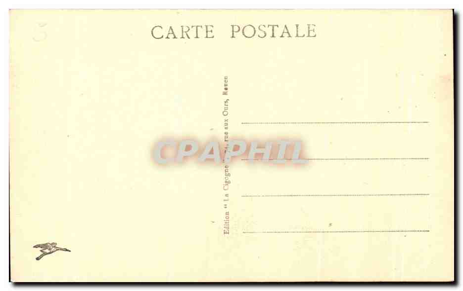 CPA Rouen Maison de Diane de Poitiers — Verso