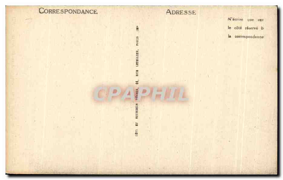 CPA Rouen Eglise Saint Ouen Area Boutants — Verso