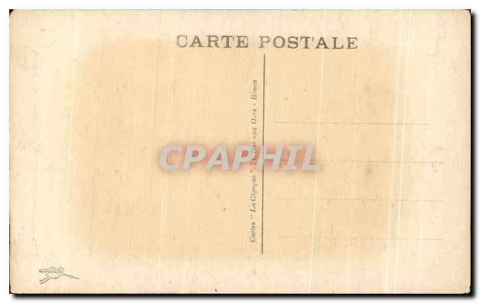 CPA La cathedrale de Rouen Escailer des Libraires — Rückseite