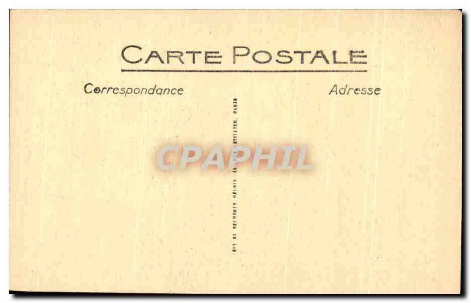 CPA Rouen Eglise Saint Ouen La Tour et le Portail des Marmousets — Verso
