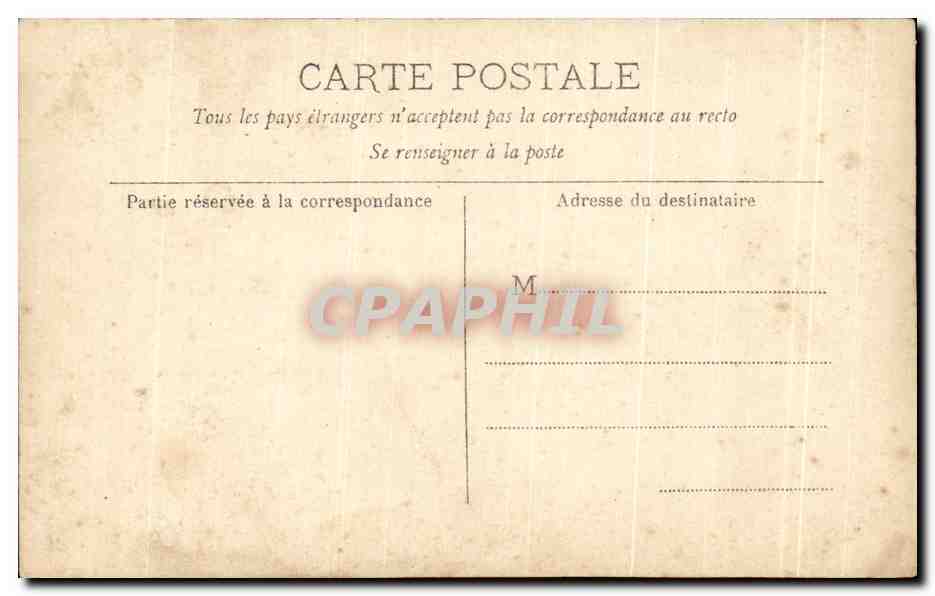 CPA Ah la Bonne Soiree Fantaisie Femme Grand pere Enfants — Rückseite
