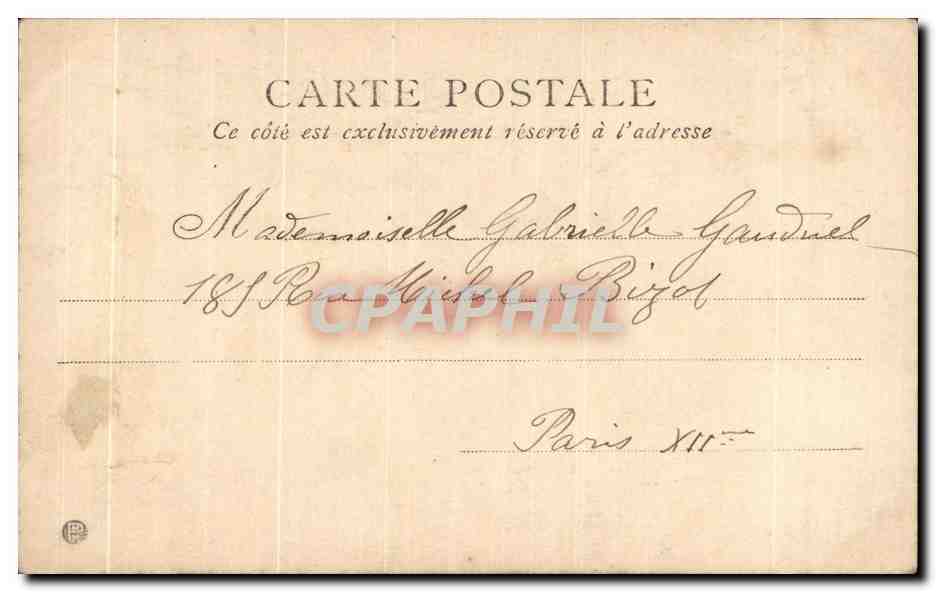 CPA Fantaisie Enfant Prechi Precha — Rückseite