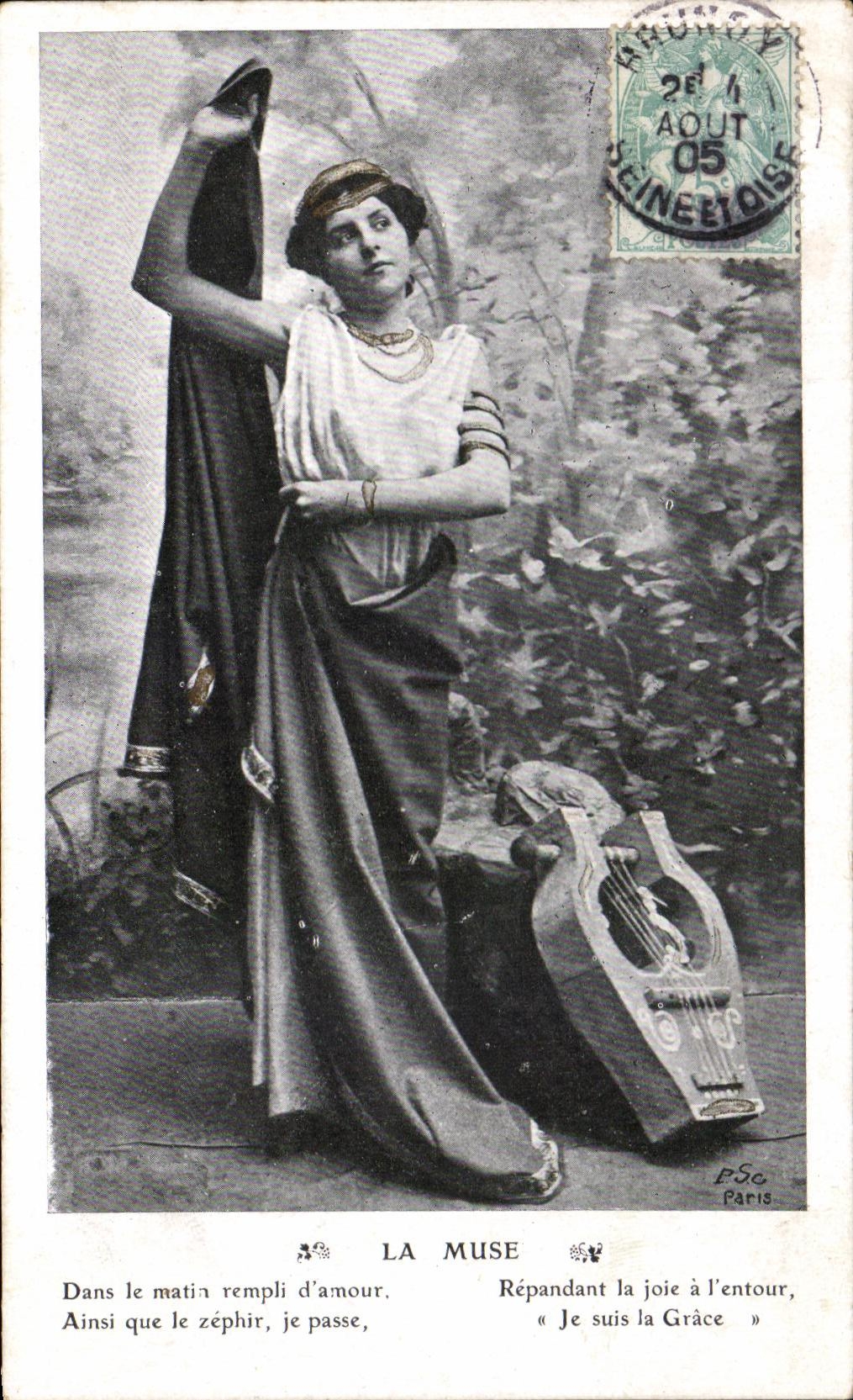 La Muse — poème — PSC Paris