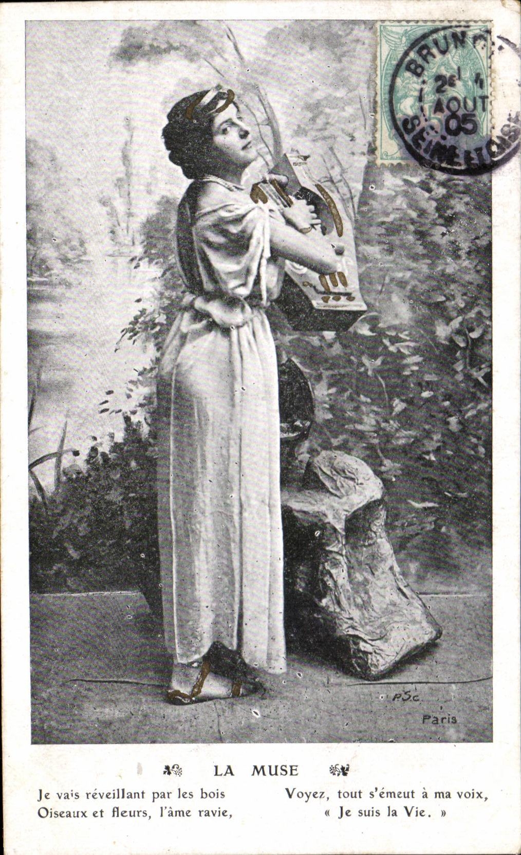 La Muse — poème — P.S.C. Paris
