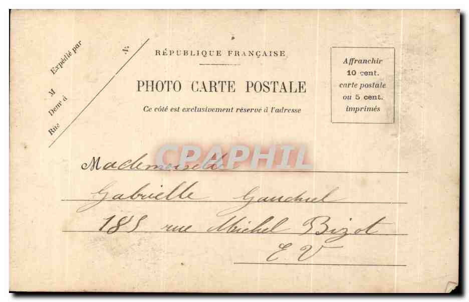 CPA Fantaisie Enfant Nous sommes 100 000 qui avons faim Paysan — Verso