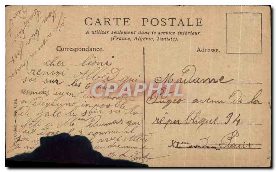 Spectacle de danse — Éditeur Cordell, Imp. Créta — Reverso