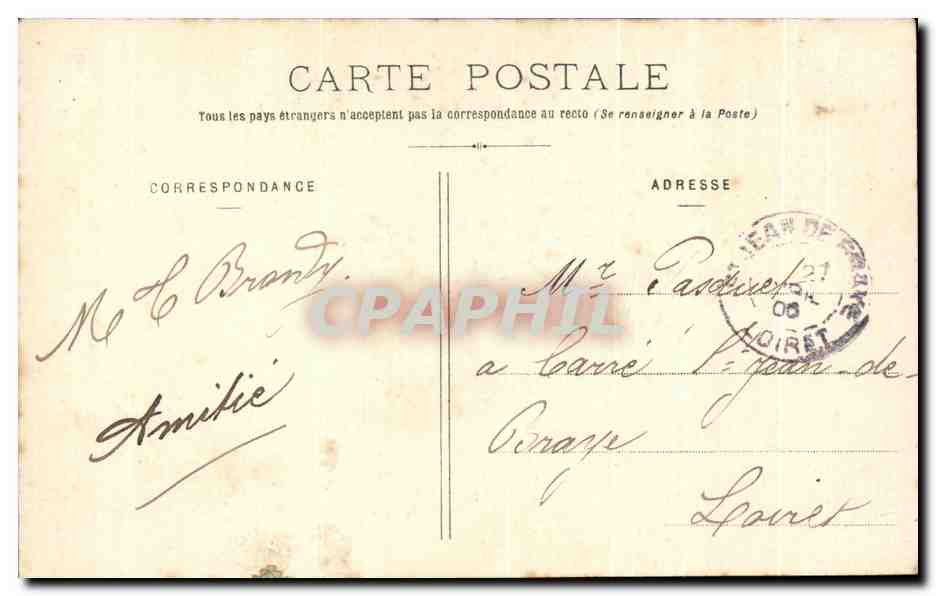 CPA Fantaisie Enfants Plus de menage sans enfants  — Verso