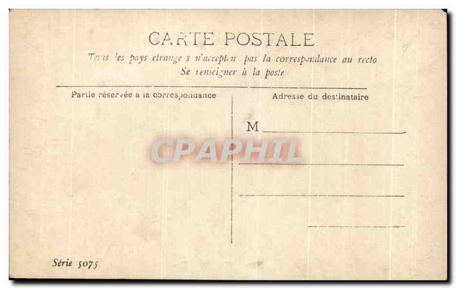 CPA Fantaisie Femme Les bonnets — Verso