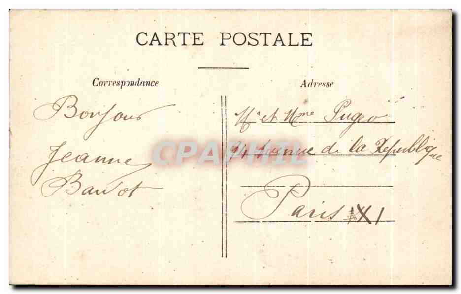 CPA Fantaisie Femmes Majorettes  — Verso