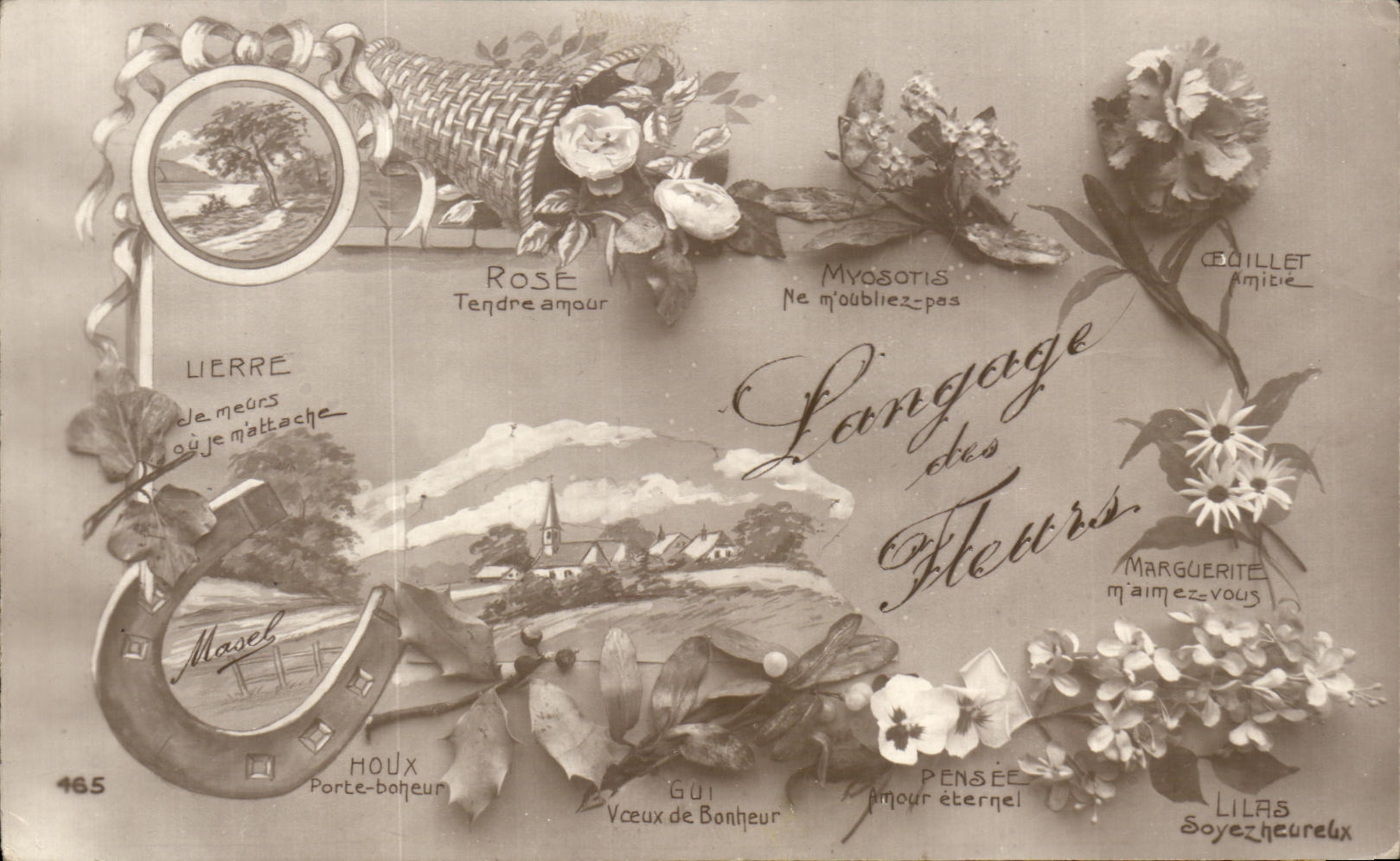Langage des Fleurs — Masel — n° 465