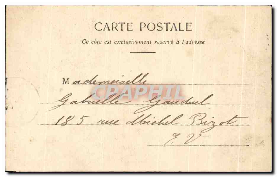 Les Deux Poules — G.I., Paris — n°1 — Reverso