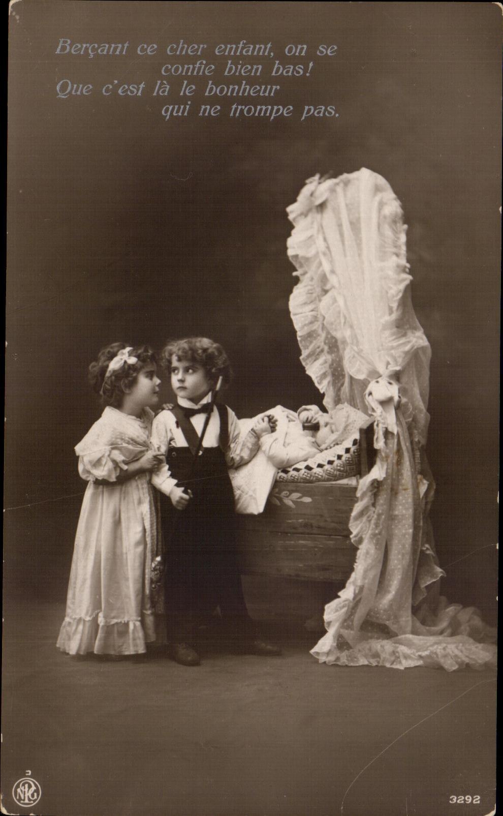 CPA Fantaisie Enfants Landau
