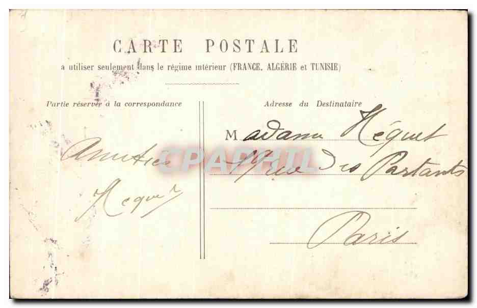 CPA Fantaisie Femme Elle Mais pourquoi ? — Verso