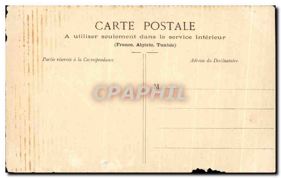 CPA Fantaisie Femme Guitare — Rückseite